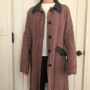 Free People Houndstooth Coat